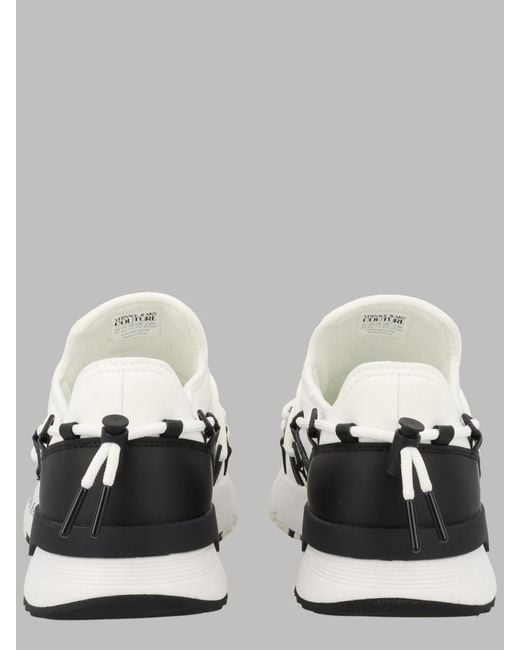 Versace Jeans Couture White Sneaker "Dynamic" Con Logo for men