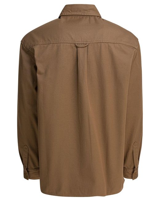 Carhartt Brown "Kelly" Overshirt Jacket