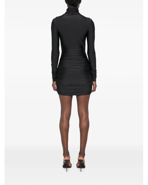 ANDAMANE Black Oleandra Mini Dress