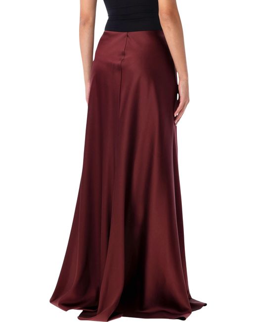 Ralph Lauren Red Masina Long Skirt
