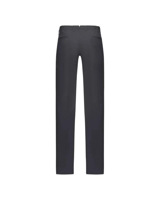 Incotex Blue Classic Chino Trousers for men