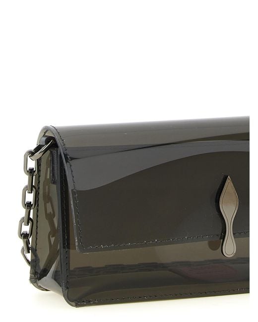 Christian Louboutin Black Clutch With 'Bettina Mini' Strap
