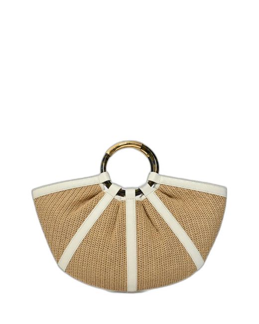 Coccinelle Natural Shell Straw