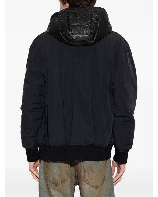 Moose Knuckles Blue Brixton Bomber for men