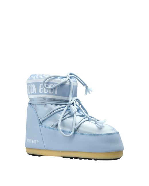 Moon Boot Blue Icon Low Snow Boots