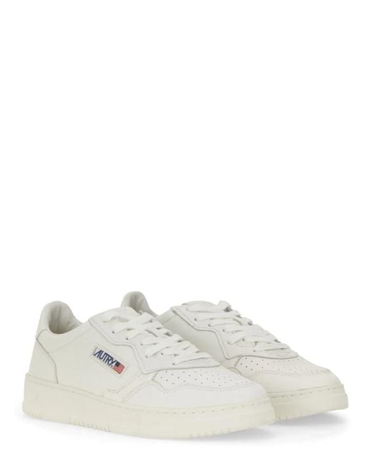 Autry White Sneaker Medalist Low for men