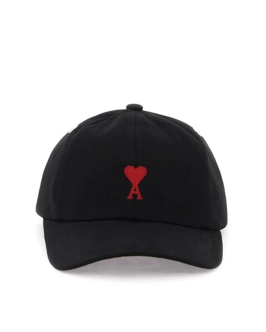 AMI Black Adc Embroidery Hat for men