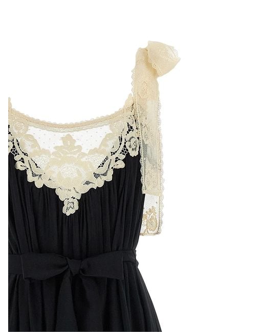 Zimmermann Black 'Roselight' Dress