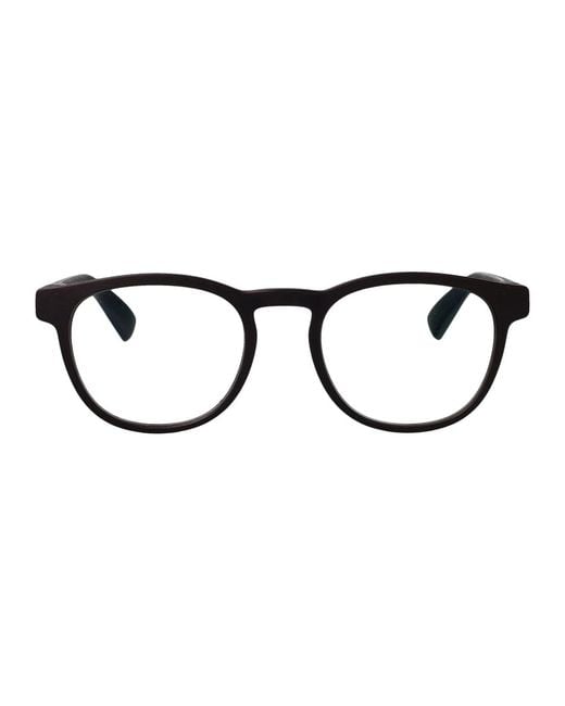 Mykita Black Md1 Pitch Steel Glasses