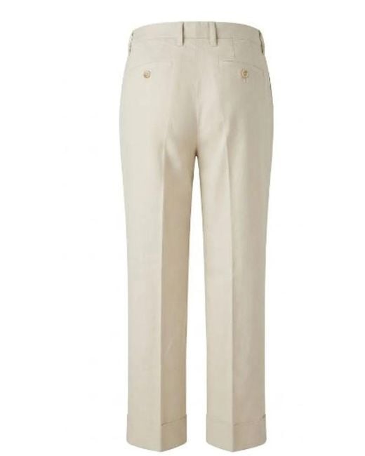 Re-hash White Light Turn Up Trousers