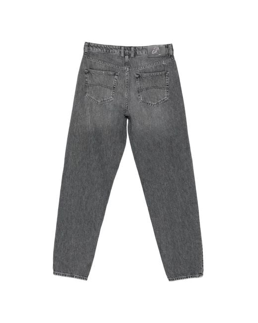 Emporio Armani Gray Lyocell Denim Jeans