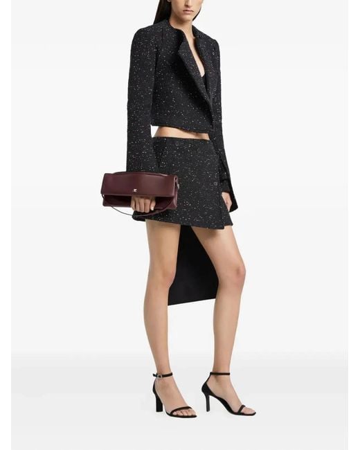 Courreges Purple Courregès Clutch Bag With Flap