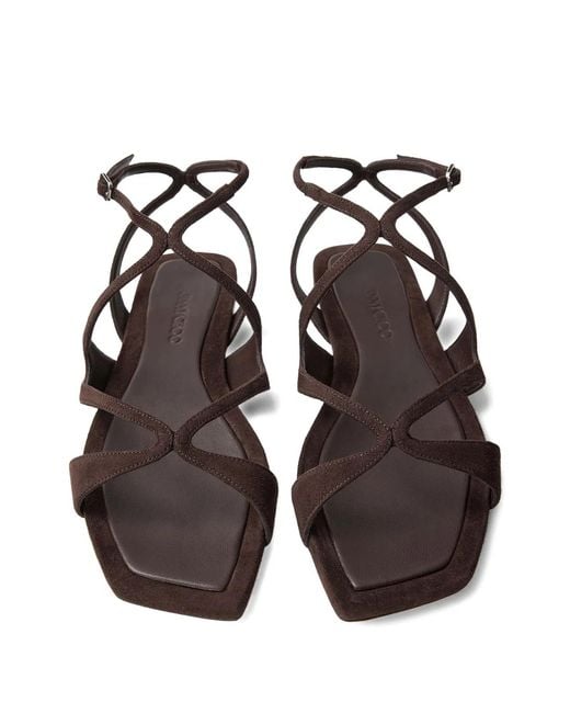 Jimmy Choo Brown Ayla Flat