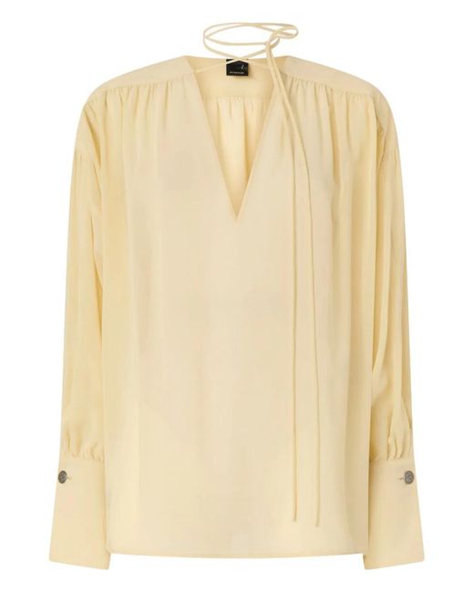 Pinko Natural Sea Mist Cotton Shirt