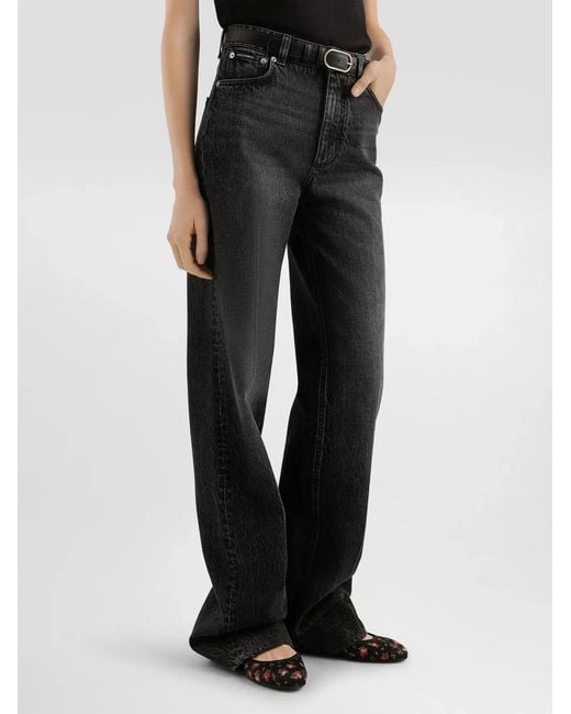 Dolce & Gabbana Black 5-Pocket Pants