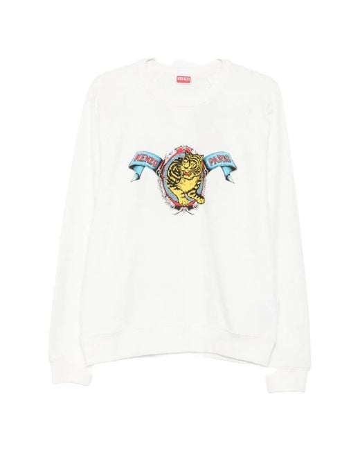 KENZO White Sweaters for men
