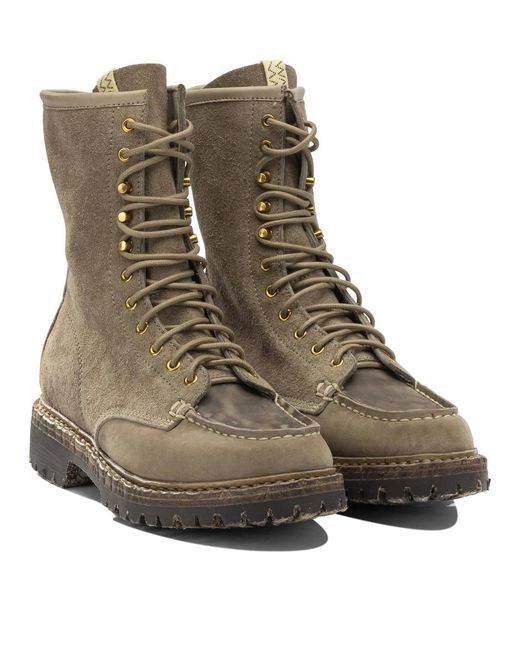 Visvim Brown Horse Leather Boots for men