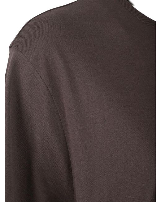 Frankie Shop Brown Organic Cotton T-Shirt