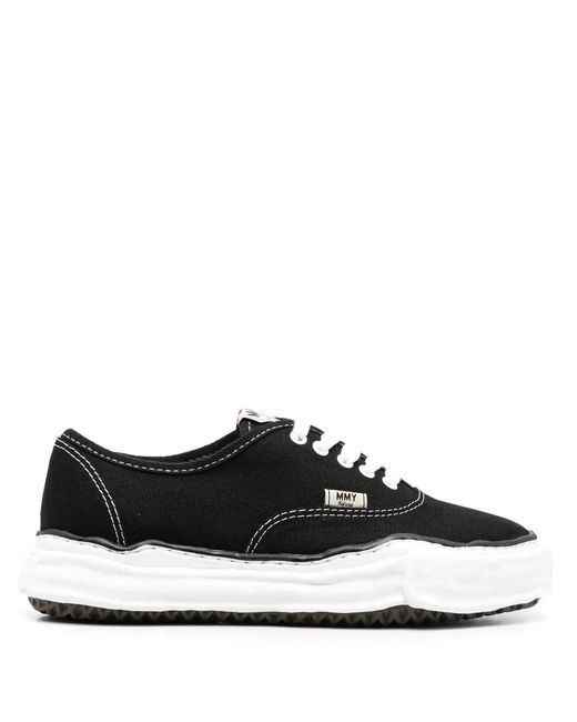 Maison Mihara Yasuhiro Black "Baker" Low Top Sneakers for men