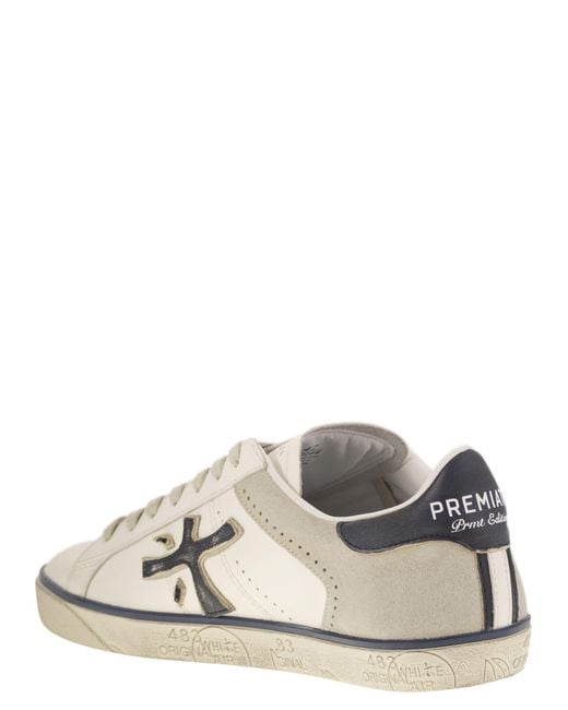 Premiata White Steven 7285 for men