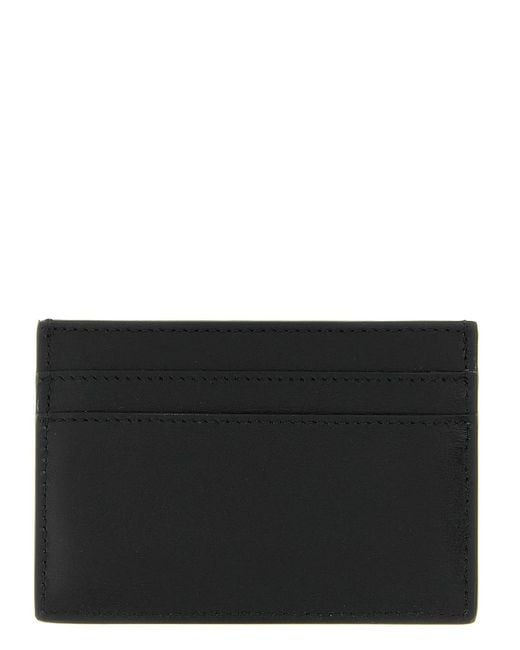 Fendi Black 'Squared Ff' Card Holder for men