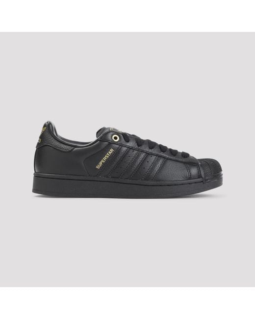 Adidas Originals Black Superstar Ii Sneakers for men