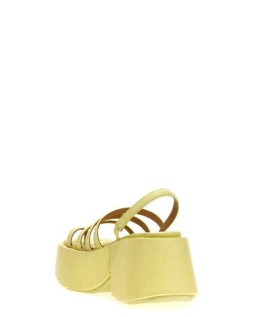 Marsèll Yellow Marsèll Sandalo 'Zeppo'