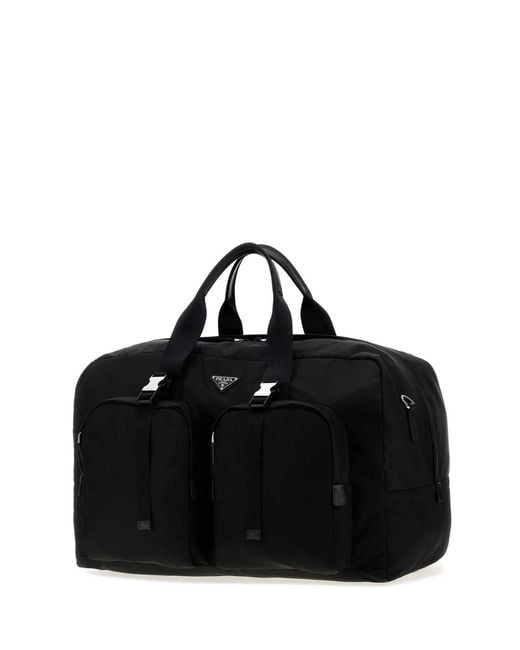Prada Black Tessuto for men