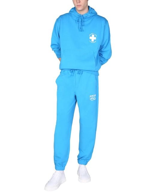 Helmut Lang Blue Knot Jogging Pants for men