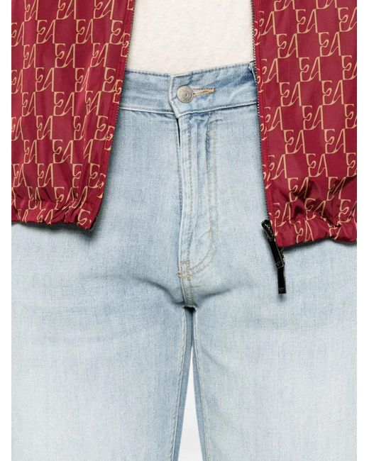 Emporio Armani Blue Slim Denim Jeans for men