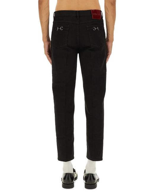 Gucci Black Slim Fit Pants for men