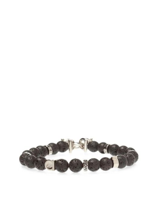 Ferragamo White Brass Bracelets for men
