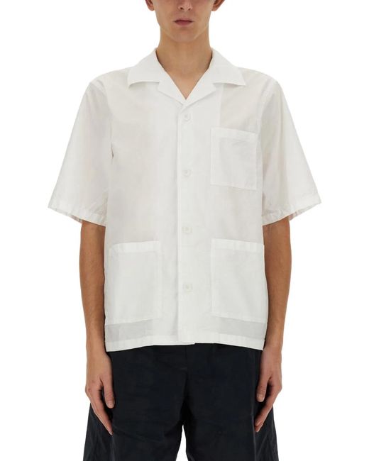 Aspesi White Needle Shirt for men