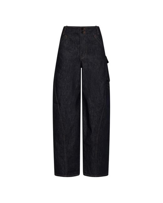 Self-Portrait Black Cotton Jeans