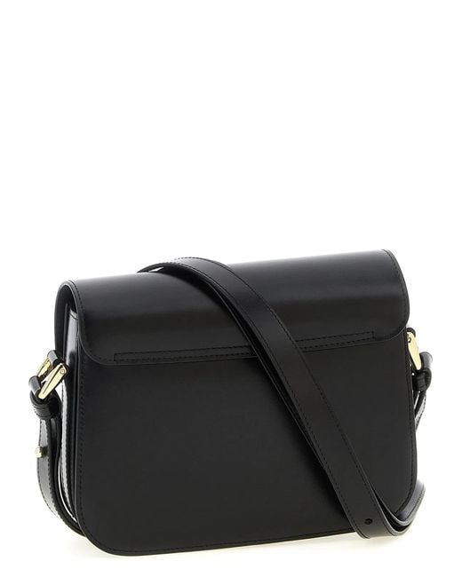 A.P.C. Black 'Grace Small' Crossbody Bag