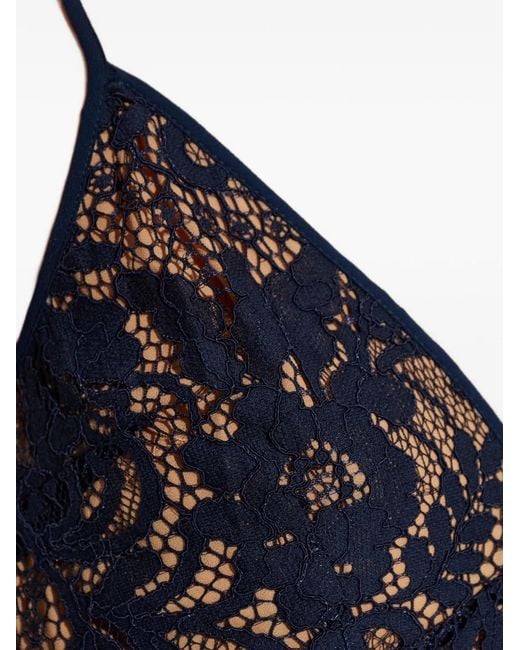 Michael Kors Blue Midnight Silk Dress