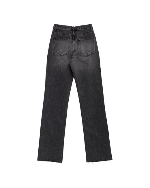 Frankie Shop Gray Frankie Shop Wash Cotton Jeans
