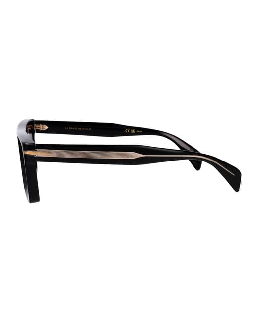 David Beckham Brown Acetate Sunglasses for men