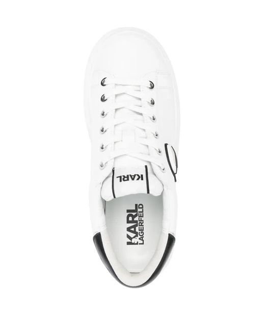 Karl Lagerfeld White Ikokic Nft Kapri Sneakers