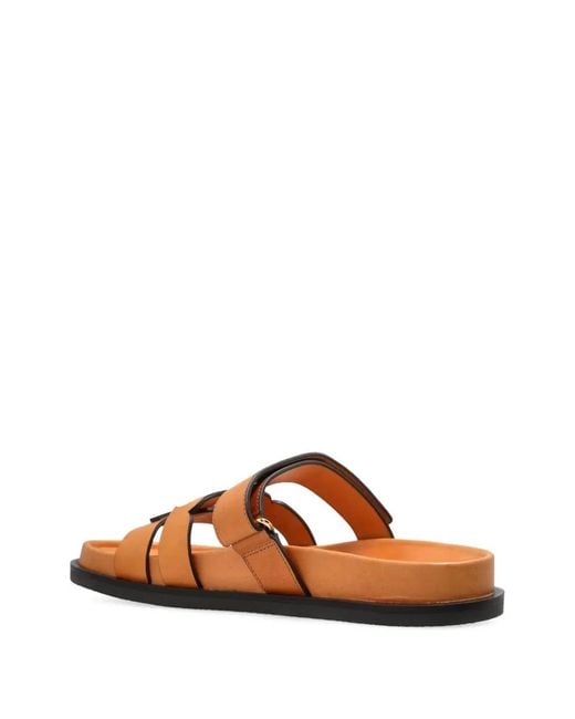 Tory Burch Brown Ines Sport Slide