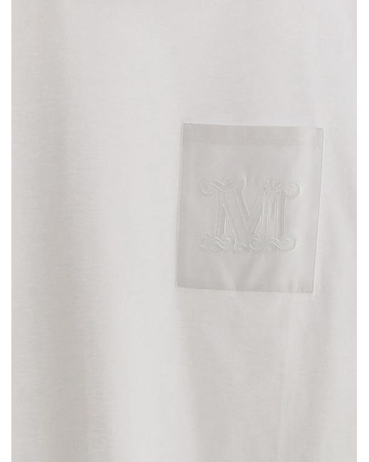 Max Mara White 'Papaia' T-Shirt