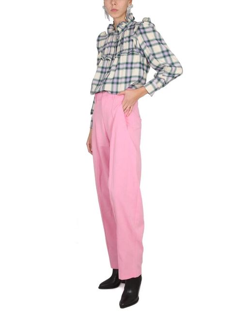 Isabel Marant Pink Sopiavea Pants