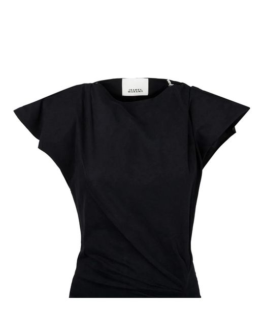 Isabel Marant Black Midi Dress Nadela