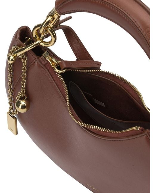 Chloé Brown Chlo Banana Handbag