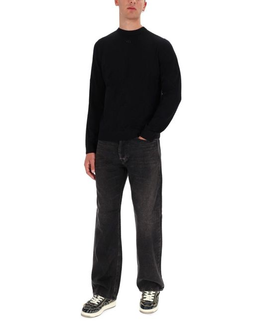 DIESEL Black K Valiam Sweater for men
