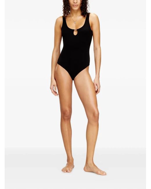 DIESEL Black "Maura Dnm" Body Suits