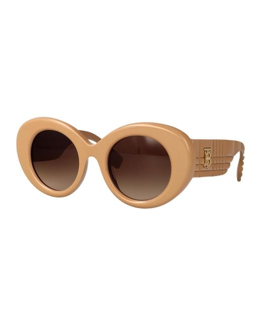 Burberry Brown Acetate Sunglasses