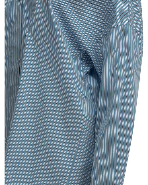 Balenciaga Blue "Stola" Casual Shirt
