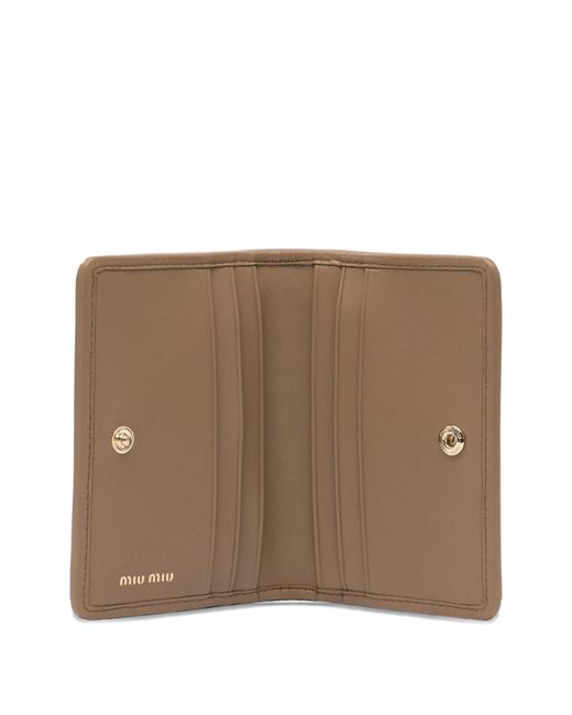 Miu Miu Brown Wallets