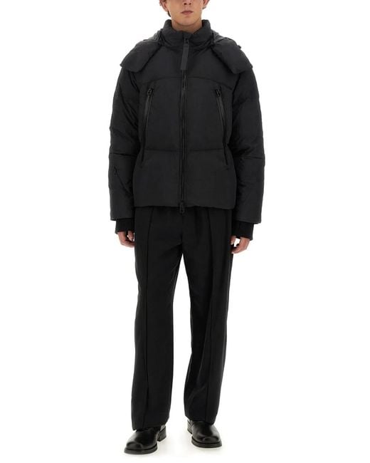 JG1 Black Jacket With Zip for men